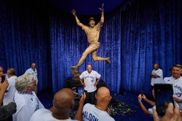 Baseball, MLB, Toronto Blue Jays unveil statue