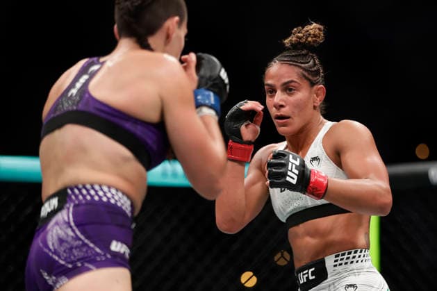 July 18, 2026, Oklahoma City, Oklahoma, United States: TOMMY MCMILLEN and ALBERTO MONTES fight in their 3-round Featherweight bout at UFC Fight Night OKC at the Paycom Center in Oklahoma City, OK. UFC Fight Night Oklahoma City  - ZUMAs346 20260718_zsp_s346_032 Copyright: xAlejandroxSalazarx