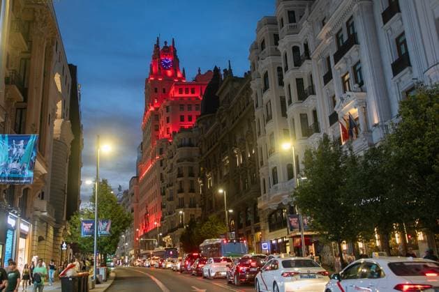 Football, 2026 FIFA World Cup, Argentine fans in Madrid