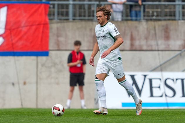18.07.2026, xydrx, Fußball, Testspiel, Wuppertaler SV - Borussia Mönchengladbach, Saison 2026 2027, Stadion am Zoo: Lion Schweers (Borussia Moenchengladbach, 48) DFB regulations prohibit any use of photographs as image sequences and or quasi-video. *** July 18, 2026, xydrx, Soccer, Friendly Match, Wuppertaler SV vs. Borussia Mönchengladbach, 2026–2027 Season, Stadion am Zoo, Lion Schweers, Borussia Mönchengladbach, 48 DFB regulations prohibit any use of photographs as image sequences and or quasi-video Copyright: HMBxMedia YannisxDreimann