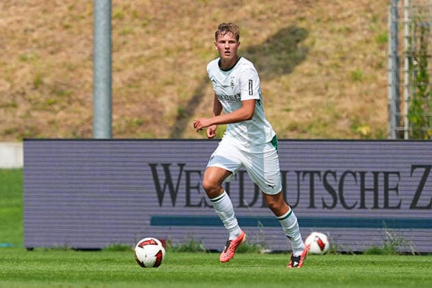 18.07.2026, xydrx, Fußball, Testspiel, Wuppertaler SV - Borussia Mönchengladbach, Saison 2026 2027, Stadion am Zoo: Jan Leszczynski (Borussia Moenchengladbach, 5) DFB regulations prohibit any use of photographs as image sequences and or quasi-video. *** July 18, 2026, xydrx, soccer, friendly match, Wuppertaler SV vs. Borussia Mönchengladbach, 2026–2027 season, Stadion am Zoo, Jan Leszczynski, Borussia Mönchengladbach, 5. DFB regulations prohibit any use of photographs as image sequences and or quasi-video Copyright: HMBxMedia YannisxDreimann