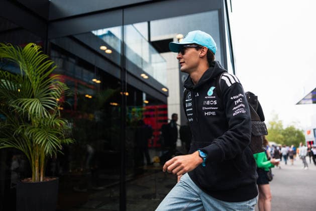 Formula 1 Moët & Chandon Belgian Grand Prix 2026 Dan Schiumarini OVERTAKE MAXPPP - Spa 19 07 2026 63 RUSSELL George (gbr), Mercedes-AMG PETRONAS Formula One Team, portrait at the Formula 1 Moët & Chandon Belgian Grand Prix 2026, the 10th round of the 2026 FIA Formula 1 World Championship, WM, Weltmeisterschaft at the Circuit de Spa-Francorchamps in Spa, Belgium, from 16 to 19 July 2026 Spa Belgium  Copyright: xOVERTAKE MAXPPPxDanxSchiumarinix OVT202607197734 OVT202607197734