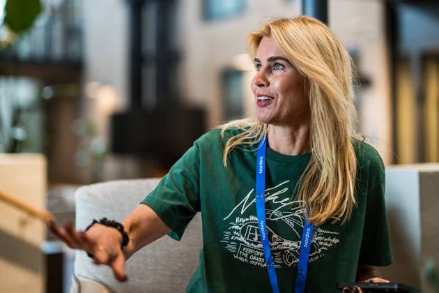 260719 Founder and CEO of Wesport Nina Wennerström during day 7 of the Nordea Open on July 19, 2026 in Bastad. Photo: Niclas Jönsson BILDBYRAN COP 273 NO0430 tennis ATP, Tennis Herren 250 nordea open bbeng final *** July 19, 2026: Nina Wennerström, Founder and CEO of Wesport, on Day 7 of the Nordea Open on July 19, 2026, in Bastad. Photo by Niclas Jönsson, BILDBYRAN COP 273 NO0430 tennis atp 250 nordea open bbeng final  Copyright: NICLASxJÖNSSON BB260719NO017