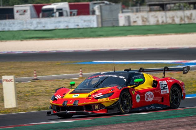 IPA86803565 - Jeff MACHIELS and Gilles STADSBADER driving the ( 52) Ferrari 296 GT3 EVO for Team AF Corse during Round 5 of the GT World Challenge at Misano, Italy, on July 19, 2026  Copyright: xLucaxRossini IPAxSportx xx 86803565