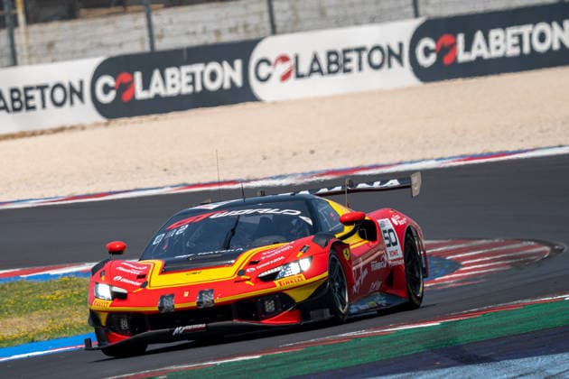 IPA86803573 - Arthur LECLERC and Thomas NEUBAUER driving the ( 50) Ferrari 296 GT3 EVO for AF Corse during Round 5 of the GT World Challenge at Misano, Italy, on July 19, 2026  Copyright: xLucaxRossini IPAxSportx xx 86803573