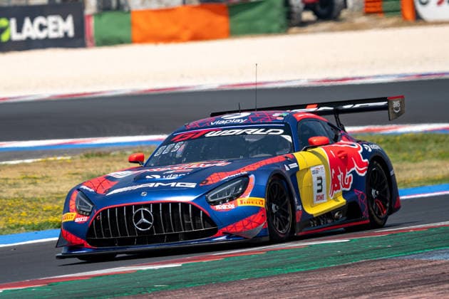 IPA86803574 - Dani JUNCADELLA and Chris LULHAM driving the ( 3) Mercedes-AMG GT3 EVO for Mercedes - AMG Team Verstappen Racing during Round 5 of the GT World Challenge at Misano, Italy, on July 19, 2026  Copyright: xLucaxRossini IPAxSportx xx 86803574