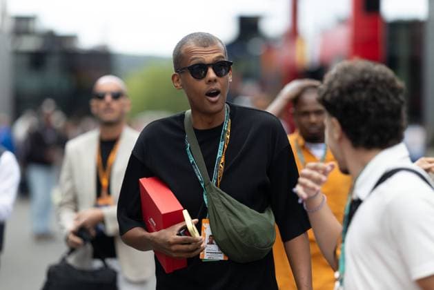 FORMULA 1 Moet & Chandon GRAND PRIX DE BELGIQUE 2026 SPA- JULY 19 : Stromae pictured during the Formula 1 Moet& Chandon Prix De Belgique 2026, on July 19, 2026 in Belgium, 19 07 2026 Monaco Monaco  Copyright: xBouchezbenx