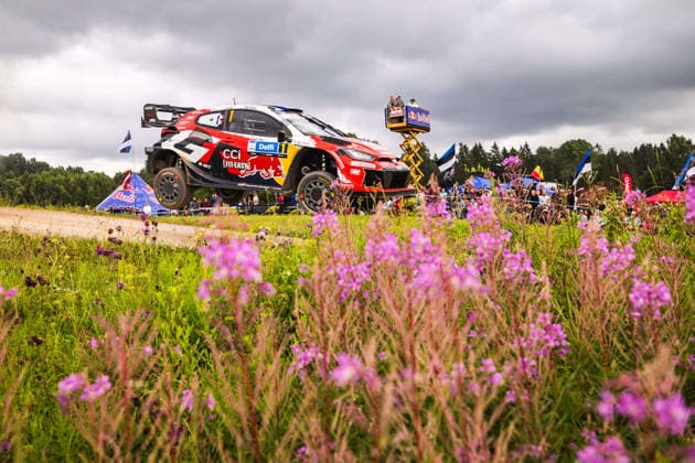 AUTO - WRC, Motorsport Rallye, WM - RALLY ESTONIA 2026 01 SÃ bastien OGIER, Vincent LANDAIS, TOYOTA GR Yaris Rally1, action during the 2026 Rally Estonia, 8th round of the 2026 WRC WORLD RALLY CAR CHAMPIONSHIP, from July 16 to 29, 2026 at Tartu, Estonia - TartuEstonia  Copyright: xNikosxKatikisx