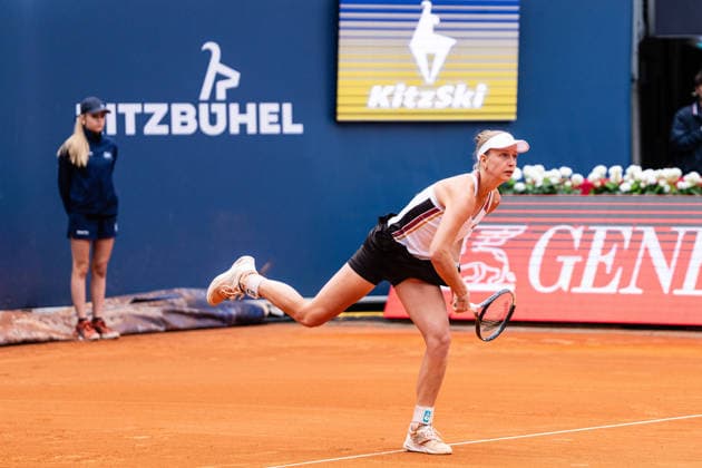 TENNIS - WTA, Tennis Damen Generali Open Ladies Kitzbuehel KITZBUEHEL,AUSTRIA,19.JUL.26 - TENNIS - WTA Tour, Generali Open Ladies Kitzbuehel. Image shows Sinja Kraus (AUT).  GEPAxpictures xJulioxArellano