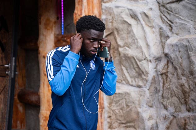 19.07.2026, Fussball, , Saison 2025 2026, Testspiel, FC Erzgebirge Aue - FC Schalke 04, Christian Gomis (FC Schalke 04) xRHR-FOTO YYx *** July 19, 2026, Soccer, , 2025–2026 Season, Friendly Match, FC Erzgebirge Aue vs. FC Schalke 04, Christian Gomis, FC Schalke 04 xRHR PHOTO YYx Copyright: KROEGER RHR-FOTOx RHR-FOTO YY