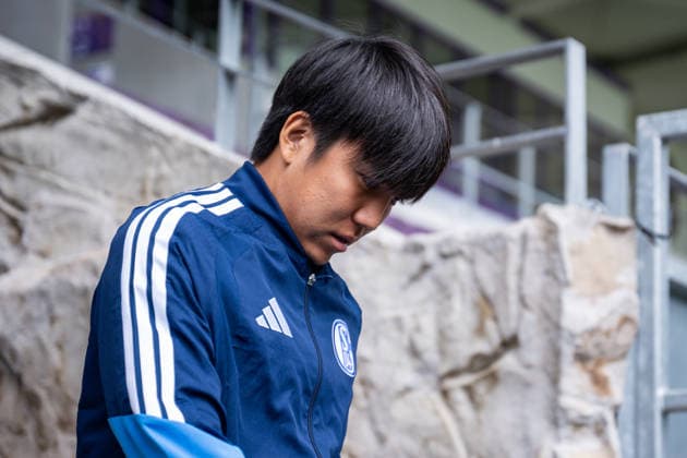 19.07.2026, Fussball, , Saison 2025 2026, Testspiel, FC Erzgebirge Aue - FC Schalke 04, Satoshi Tanaka (FC Schalke 04) xRHR-FOTO YYx *** July 19, 2026, Soccer, , 2025–2026 Season, Friendly Match, FC Erzgebirge Aue vs. FC Schalke 04, Satoshi Tanaka, FC Schalke 04 xRHR PHOTO YYx Copyright: KROEGER RHR-FOTOx RHR-FOTO YY