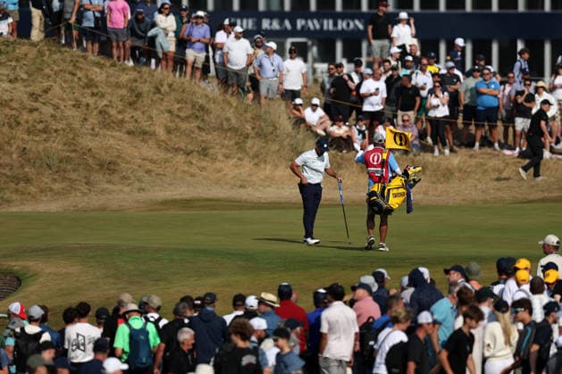 RECORD DATE NOT STATED 18th July 2026; Royal Birkdale Golf Club, Southport, Merseyside, England; The Open Championship Round Three; Bryson Dechambeau (USA) at the 15th green DavidxBlunsden