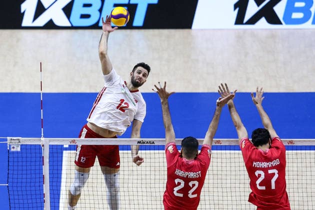 Volleyball, Nations League, Turkey v Iran