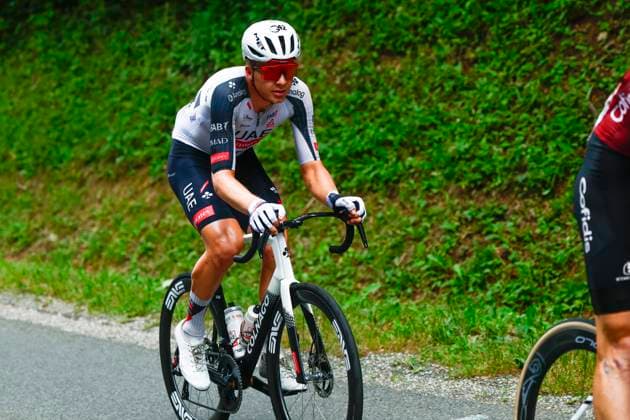 Tour de France 2026 Stage 15 PLATEAU DE SOLAISON, FRANCE - JULY 19 : Vermeersch Florian (BEL) of UAE Team Emirates XRG in action during stage 15 of the 113rd edition of Tour de France an UCI World Tour 2.UWT cycling road race stage for Men Elite of 184 km with start in Champagnole and finish in Plateau de Solaison on July 19, 2026 in Plateau de Solaison, France, 19 07 2026 Plateau de Solaison France  Copyright: xLucaxBettinix