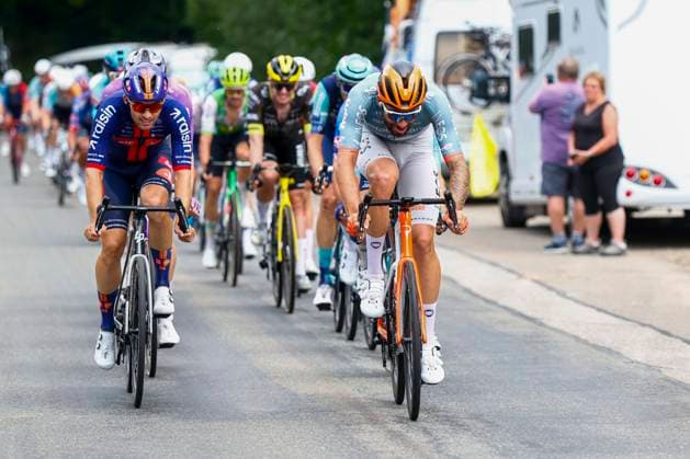 Tour de France 2026 Stage 15 PLATEAU DE SOLAISON, FRANCE - JULY 19 : Ganna Filippo (ITA) of Netcompany INEOS in action during stage 15 of the 113rd edition of Tour de France an UCI World Tour 2.UWT cycling road race stage for Men Elite of 184 km with start in Champagnole and finish in Plateau de Solaison on July 19, 2026 in Plateau de Solaison, France, 19 07 2026 Plateau de Solaison France  Copyright: xLucaxBettinix