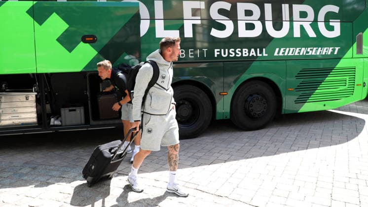 VfL Trainingslager, Weimarer Land Blankenhain, 19.07.2026, Fußball, Herren, Saison 2026 2027, 2. BL, VfL Wolfsburg, Sommer-Trainingslager: Tag 1. Ankunft, Cheftrainer Tobias Strobl (VfL Wolfsburg) Weimarer Land Niedersachsen Deutschland *** VfL Training Camp, Weimarer Land Blankenhain, July 19, 2026, Soccer, Men s, 2026–2027 Season, 2. Bundesliga, VfL Wolfsburg, Summer Training Camp Day 1: Arrival, Head Coach Tobias Strobl, VfL Wolfsburg, Weimarer Land, Lower Saxony, Germany