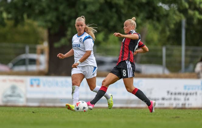 GER, Frankfurt, Eintracht Frankfurt vs SC Sand, Vorbereitung, Fussball, DFB, Spielzeit 2026 2027, Sportanlage Goldstein, Testspiel im Bild: Hanna Bennison (Eintracht Frankfurt Frauen 8) DFB DFL REGULATIONS PROHIBIT ANY USE OF PHOTOGRAPHS AS IMAGE SEQUENCES AND OR QUASI-VIDEO, 19.07.2026 *** GER, Frankfurt, Eintracht Frankfurt vs. SC Sand, Preseason, Soccer, DFB, 2026–2027 Season, Goldstein Sports Complex, Friendly Match Photo by Hanna Bennison, Eintracht Frankfurt Women’s Team 8. DFB and DFL regulations prohibit any use of photographs as image sequences and or quasi-video. July 19, 2026 Copyright: HMBxMedia HendrikxHamelau