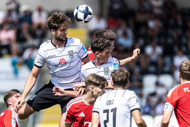 Football, friendly match, SSV Ulm 1846 v FC Bayern Munich II