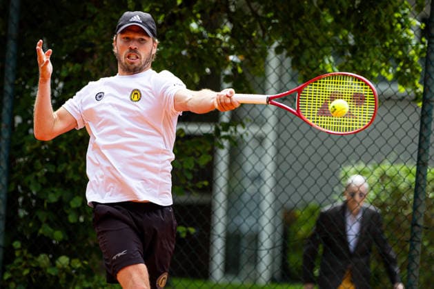 Christian Hansen GER (Marienburger SC), 2. Bundesliga Nord Herren: LTTC Rot-Weiß vs. Marienburger SC, Berlin, LTTC Rot-Weiß , 19.07.2026, *** Christian Hansen GER Marienburger SC, 2nd Bundesliga North Men s Division: LTTC Rot Weiß vs. Marienburger SC, Berlin, LTTC Rot Weiß, July 19, 2026, Copyright: xClaudioxGärtnerx