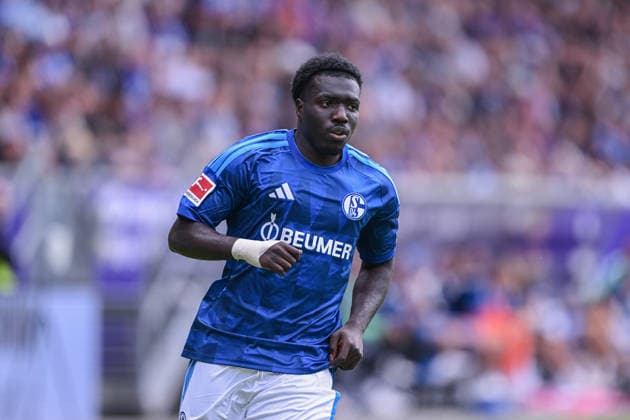 19.07.2026, Fussball, , Saison 2025 2026, Testspiel, FC Erzgebirge Aue - FC Schalke 04, Zaid Tchibara (FC Schalke 04) xRHR-FOTO YYx *** July 19, 2026, Soccer, , 2025–2026 Season, Friendly Match, FC Erzgebirge Aue vs. FC Schalke 04, Zaid Tchibara, FC Schalke 04 xRHR PHOTO YYx Copyright: KROEGER RHR-FOTOx RHR-FOTO YY