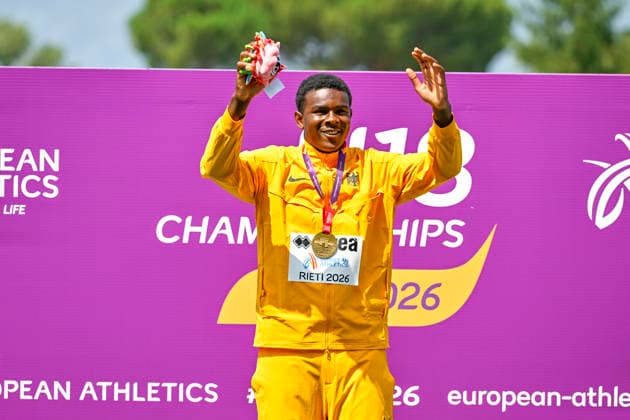 Clesio DE CARVALHO (Germany, LG Steinlach-Zollern, Kugelstoss) ITA, European Atheltics U18 Championships, Athletics, 19.07.2026, ITA, European Atheltics U18 Championships, Athletics, 19.07.2026, *** Clesio DE CARVALHO Germany, Steinlach Zollern Regional Track and Field Club, Shot Put ITA, European Athletics U18 Championships, Athletics, July 19, 2026, ITA, European Athletics U18 Championships, Athletics, July 19, 2026, Copyright: xEibnerxPressefoto JanxPapenfussx EP_JPS