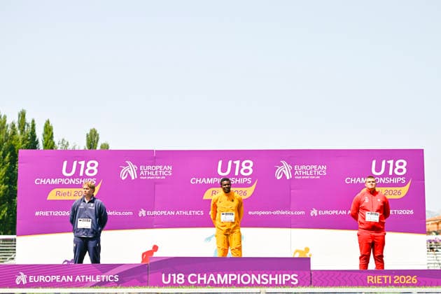 Clesio DE CARVALHO (Germany, LG Steinlach-Zollern, Kugelstoss) ITA, European Atheltics U18 Championships, Athletics, 19.07.2026, ITA, European Atheltics U18 Championships, Athletics, 19.07.2026, *** Clesio DE CARVALHO Germany, Steinlach Zollern Regional Track and Field Club, Shot Put ITA, European Athletics U18 Championships, Athletics, July 19, 2026, ITA, European Athletics U18 Championships, Athletics, July 19, 2026, Copyright: xEibnerxPressefoto JanxPapenfussx EP_JPS