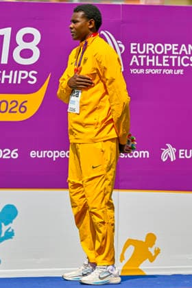 Clesio DE CARVALHO (Germany, LG Steinlach-Zollern, Kugelstoss) ITA, European Atheltics U18 Championships, Athletics, 19.07.2026, ITA, European Atheltics U18 Championships, Athletics, 19.07.2026, *** Clesio DE CARVALHO Germany, Steinlach Zollern Regional Track and Field Club, Shot Put ITA, European Athletics U18 Championships, Athletics, July 19, 2026, ITA, European Athletics U18 Championships, Athletics, July 19, 2026, Copyright: xEibnerxPressefoto JanxPapenfussx EP_JPS