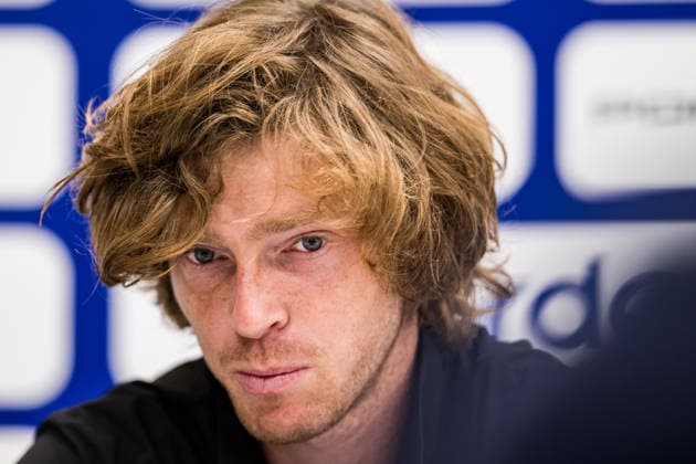260719 Andrey Rublev of Russia at the press conference, PK, Pressekonferenz during day 7 of the Nordea Open on July 19, 2026 in Bastad. Photo: Niclas Jönsson BILDBYRAN COP 273 NO0430 tennis ATP, Tennis Herren 250 nordea open bbeng final *** 260719 Andrey Rublev of Russia at the press conference on Day 7 of the Nordea Open on July 19, 2026, in Bastad. Photo by Niclas Jönsson, BILDBYRAN COP 273 NO0430 tennis ATP 250 Nordea Open men s singles final  Copyright: NICLASxJÖNSSON BB260719NO116