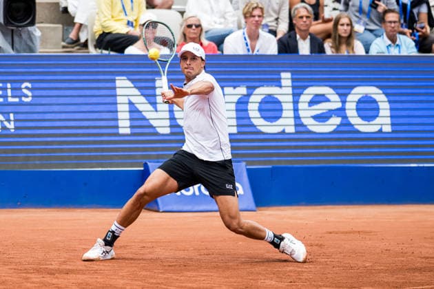260719 Luciano Darderi of Italy during day 7 of the Nordea Open on July 19, 2026 in Bastad. Photo: Niclas Jönsson BILDBYRAN COP 273 NO0430 tennis ATP, Tennis Herren 250 nordea open bbeng final *** 260719 Luciano Darderi of Italy during Day 7 of the Nordea Open on July 19, 2026, in Bastad. Photo: Niclas Jönsson, BILDBYRAN COP 273 NO0430 tennis atp 250 nordea open bbeng final  Copyright: NICLASxJÖNSSON BB260719NO123