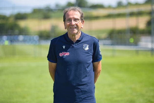 Arno Schneider (Betreuer); TSG Hoffenheim II; 3.Liga, Portraittermin 2026 2027 Zuzenhausen *** Arno Schneider, Coach of TSG Hoffenheim II (3. Liga), Photo Shoot 2026–2027, Zuzenhausen Copyright: xEibner-Pressefoto JoergxHirschx EP_JHH