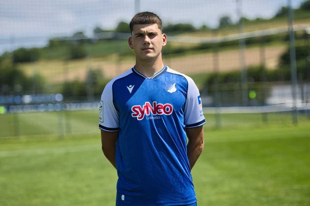 Jakov Dedic; TSG Hoffenheim II; 3.Liga, Portraittermin 2026 2027 Zuzenhausen *** Jakov Dedic, TSG Hoffenheim II, 3. Liga, Photo Shoot 2026–2027, Zuzenhausen Copyright: xEibner-Pressefoto JoergxHirschx EP_JHH