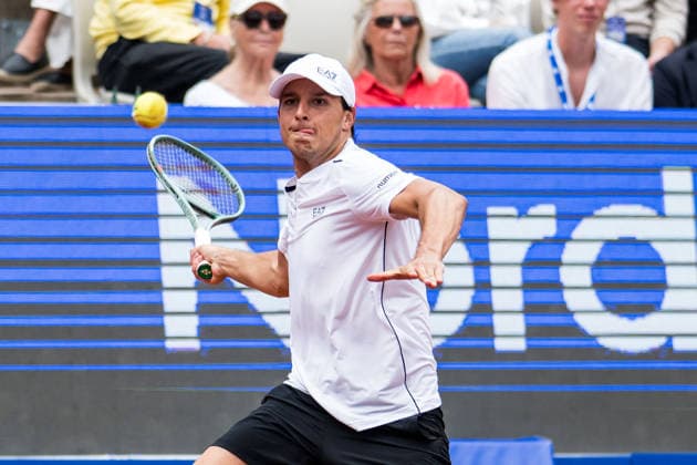 260719 Luciano Darderi of Italy during day 7 of the Nordea Open on July 19, 2026 in Bastad. Photo: Niclas Jönsson BILDBYRAN COP 273 NO0430 tennis ATP, Tennis Herren 250 nordea open bbeng final *** 260719 Luciano Darderi of Italy on Day 7 of the Nordea Open on July 19, 2026, in Bastad. Photo: Niclas Jönsson, BILDBYRAN COP 273 NO0430 tennis atp 250 nordea open bbeng final  Copyright: NICLASxJÖNSSON BB260719NO124