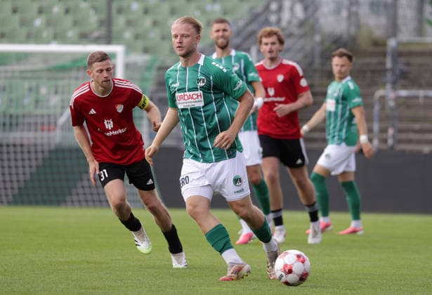 Sport Bilder des Tages Tom Kankowski (VfB Luebeck) Fussball, Herren, Saison 2026 2027, SHFV-Pokal Achtelfinale, VfB Luebeck gegen Kaltenkirchener TS , 4-1 DFL REGULATIONS PROHIBIT ANY USE OF PHOTOGRAPHS AS IMAGE SEQUENCES AND OR QUASI-VIDEO. *** Tom Kankowski, VfB Lübeck Soccer, Men s Team, 2026–2027 Season, SHFV Cup Round of 16, VfB Lübeck vs. Kaltenkirchener TS, 4–1. DFL regulations prohibit any use of photographs as image sequences and or quasi-video.