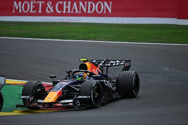 Formula 1 Belgian Grand Prix SPA, BELGIUM - JULY 19: Isack Hadjar of Red Bull Racing takes part in the Formula 1 Belgian Grand Prix at the Circuit de Spa-Francorchamps in Spa, Belgium, on July 19, 2026. Dursun Aydemir Anadolu Spa Belçika. Editorial use only. Please get in touch for any other usage.  Copyright: x2026xAnadoluxDursunxAydemirx