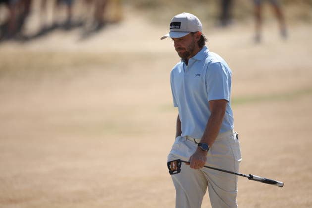 154th Open Golf Championships - Round 4 Tommy Fleetwood of England walks on the 8th fairway during the fourth round of the British Open Golf Championships at Royal Birkdale in Southport, Britain, 19 July 2026. SOUTHPORT UNITED KINGDOM  Copyright: xADAMxVAUGHANx