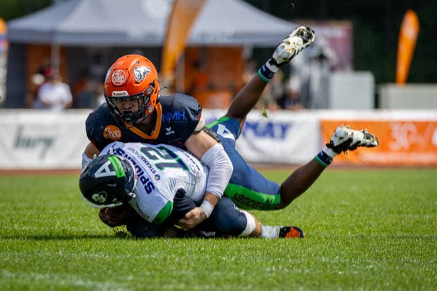 American football, GFL, Ravensburg Razorbacks v Straubing Spiders