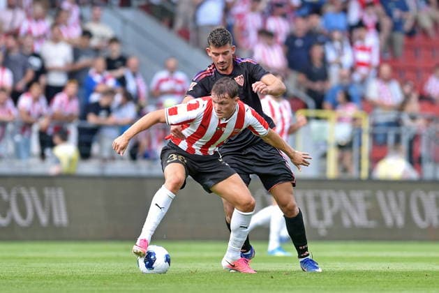 Football, friendly match, Cracovia Kraków v Sevilla FC