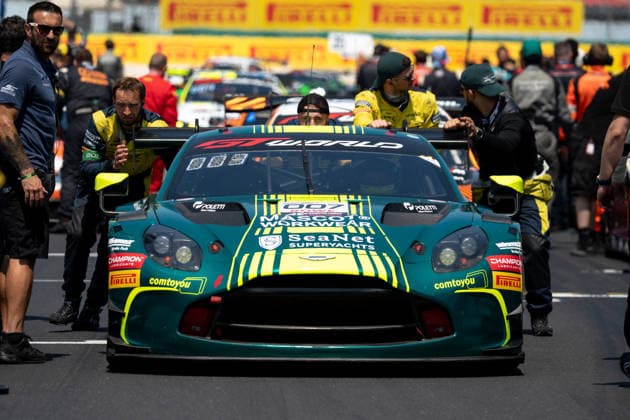 IPA86811095 - The ( 7) Aston Martin Vantage AMR GT3 EVO of the Comtoyou Racing team during Round 5 of the GT World Challenge at Misano, Italy, on July 19, 2026  Copyright: xLucaxRossini IPAxSportx xx 86811095