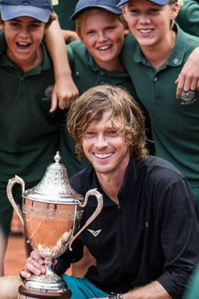 260719 Andrey Rublev of Russia celebrate during day 7 of the Nordea Open on July 19, 2026 in Bastad. Photo: Niclas Jönsson BILDBYRAN COP 273 NO0430 tennis ATP, Tennis Herren 250 nordea open bbeng final *** 260719 Andrey Rublev of Russia celebrates during Day 7 of the Nordea Open on July 19, 2026, in Bastad. Photo: Niclas Jönsson, BILDBYRAN COP 273 NO0430 tennis atp 250 nordea open bbeng final  Copyright: NICLASxJÖNSSON BB260719NO135