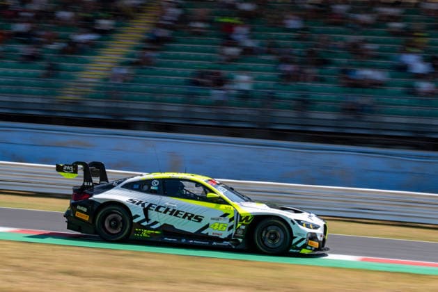 IPA86811073 - Max HESSE and Valentino ROSSI driving the ( 46) BMW M4 GT3 EVO for Team WRT during Round 5 of the GT World Challenge at Misano, Italy, on July 19, 2026  Copyright: xLucaxRossini IPAxSportx xx 86811073