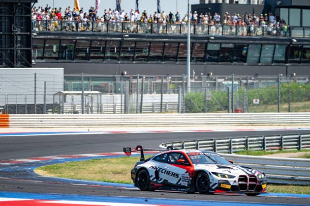 IPA86811075 - Kelvin VAN DER LINDE and Charles WEERTS driving the ( 32) BMW M4 GT3 EVO for Team WRT during Round 5 of the GT World Challenge at Misano, Italy, on July 19, 2026  Copyright: xLucaxRossini IPAxSportx xx 86811075