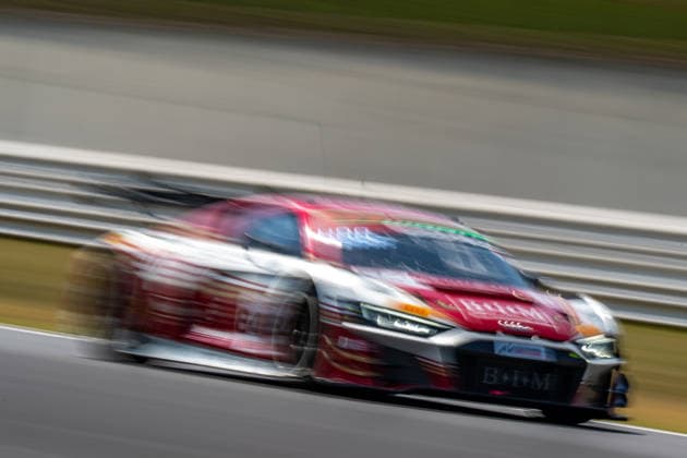 IPA86811100 - Christopher HAASE and Simon REICHER driving the ( 84) Audi R8 LMS GT3 EVO II for Eastalent Racing during Round 5 of the GT World Challenge at Misano, Italy, on July 19, 2026  Copyright: xLucaxRossini IPAxSportx xx 86811100