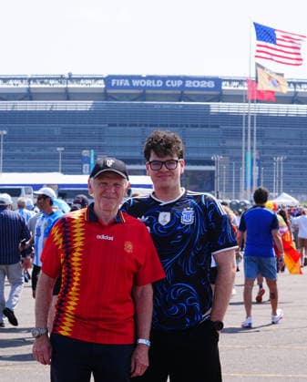 Spain v Argentina - FIFA World Cup, WM, Weltmeisterschaft, Fussball 2026 - Final NEW JERSEY, UNITED STATES - JULY 19: Fans gather prior the FIFA World Cup 2026 Final match between Spain and Argentina at New Jersey Stadium (MetLife Stadium) in East Rutherford, New Jersey, USA, on July 19, 2026. Evrim Aydin Anadolu New Jersey United States. Editorial use only. Please get in touch for any other usage.  Copyright: x2026xAnadoluxEvrimxAydinx