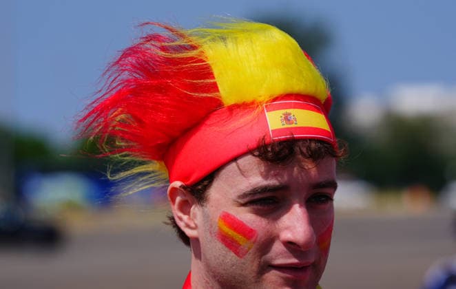 Spain v Argentina - FIFA World Cup, WM, Weltmeisterschaft, Fussball 2026 - Final NEW JERSEY, UNITED STATES - JULY 19: Fans gather prior the FIFA World Cup 2026 Final match between Spain and Argentina at New Jersey Stadium (MetLife Stadium) in East Rutherford, New Jersey, USA, on July 19, 2026. Evrim Aydin Anadolu New Jersey United States. Editorial use only. Please get in touch for any other usage.  Copyright: x2026xAnadoluxEvrimxAydinx