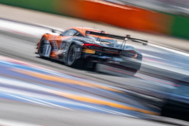 MOTORSPORTS - GT World Challenge - Misano - Round 5 Photo by IPA ABACAPRESS.COM86811071 - Mikey PORTER and Guilherme OLIVEIRA driving the ( 5) McLaren 720S GT3 EVO for Optimum Motorsport during Round 5 of the GT World Challenge at Misano, Italy, on July 19, 2026 Misano Italy  Copyright: xIPAxSport ABACAx