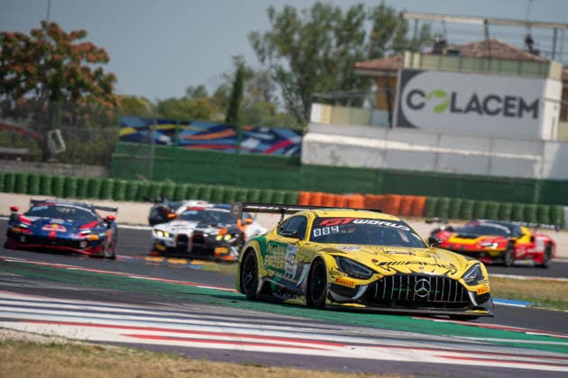 MOTORSPORTS - GT World Challenge - Misano - Round 5 Photo by IPA ABACAPRESS.COM86811084 - Lucas AUER and Maro ENGEL driving the ( 48) Mercedes-AMG GT3 EVO for Team Winward Racing during Round 5 of the GT World Challenge at Misano, Italy, on July 19, 2026 Misano Italy  Copyright: xIPAxSport ABACAx