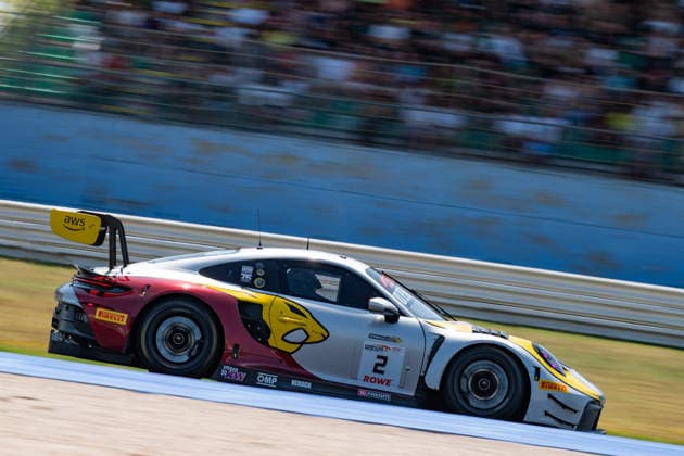 MOTORSPORTS - GT World Challenge - Misano - Round 5 Photo by IPA ABACAPRESS.COM86811250 - Morris SCHURING and Dorian BOCCOLACCI driving the ( 2) Porsche 911 GT3 R (992) EVO for Team Boutsen VDS during Round 5 of the GT World Challenge at Misano, Italy, on July 19, 2026 Misano Italy  Copyright: xIPAxSport ABACAx