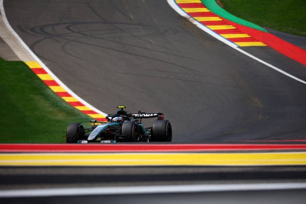 F1 Grand Prix of Belgium Andrea Kimi Antonelli of Mercedes-AMG F1 Team on track during the F1 Grand Prix of Belgium at Spa-Francorchamps on July 19, 2026 in Stavelot, Belgium. Stavelot Spa-Francorchamps Belgium Copyright: xBasilex