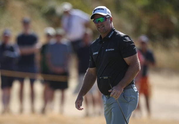154th Open Golf Championships - Round 4 Ryan Fox of Australia reacts on the 8th green during the fourth round of the British Open Golf Championships at Royal Birkdale in Southport, Britain, 19 July 2026. SOUTHPORT UNITED KINGDOM  Copyright: xADAMxVAUGHANx