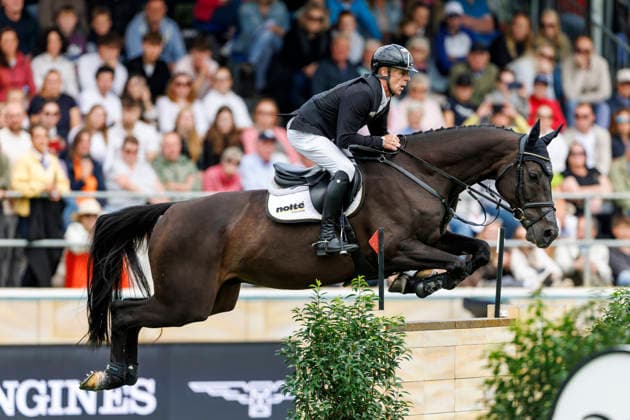RIESENBECK - Longines Global Champions Tour of Riesenbeck 2026, RIESENBECK - Longines Global Champions Tour of Riesenbeck 2026 EHNING Marcus (GER), Coolio 42 Longines GCT Grand Prix of Riesenbeck CSI5* - Int. jumping competition against the clock with jump-off (1.60 m) Riesenbeck, Riesenbeck International 19. July 2026 - *** RIESENBECK Longines Global Champions Tour of Riesenbeck 2026, RIESENBECK Longines Global Champions Tour of Riesenbeck 2026 EHNING Marcus GER, Coolio 42 Longines GCT Grand Prix of Riesenbeck CSI5* International show jumping competition against the clock with a jump-off, 160 m, Riesenbeck, Riesenbeck International, July 19, 2026